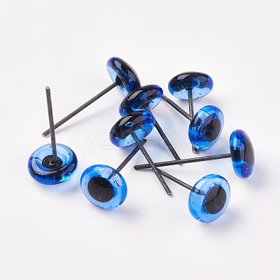 Craft Glass Doll Eyes DIY-WH0020-B03-11mm-1