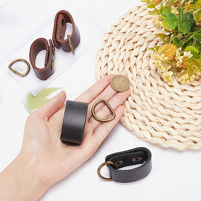 Belt Keeper with Key Holder Making Kit DIY-WR0008-13-1