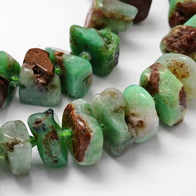 Natural Serpentine Bead Strands G-H044-07-1