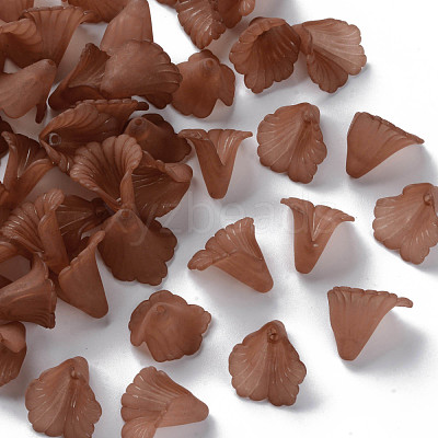 Transparent Acrylic Bead Caps PL551-C06-1