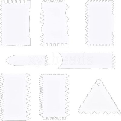 Plastic Cake Spatulas DIY-NB0006-43-1