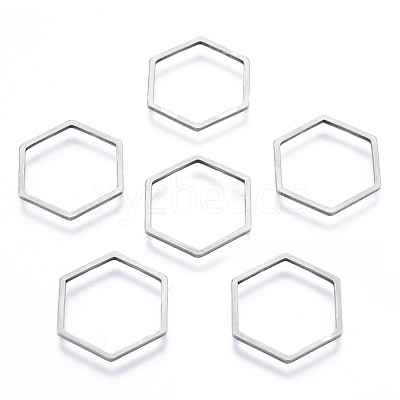 Non-Tarnish 201 Stainless Steel Linking Rings STAS-N090-T13-1-1