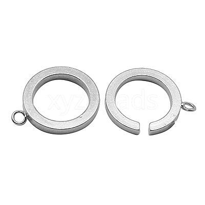 Brass Interlocking Clasps KK-GE039-1P-1