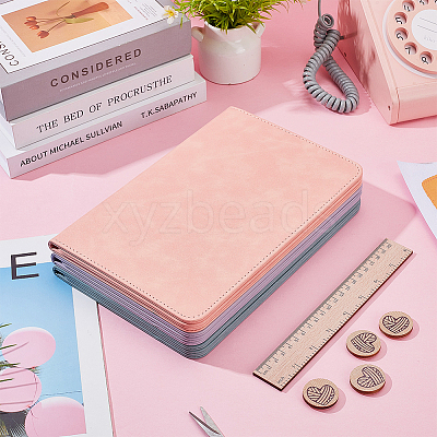 PU Leather Knitting Needle Measuring Ruler TOOL-WH0165-20B-1