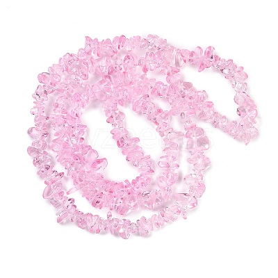 Transparent Glass Beads Strands GLAA-Z009-01K-1