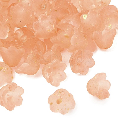 Frosted Glass Bead Cap FGLA-C001-01B-1