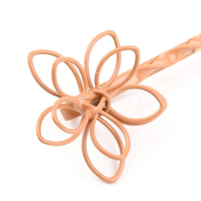 4Pcs Painted Iron Hair Bobby Pins LS-PHAR-I007-14B-1