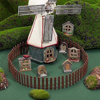 Resin Dollhouse Building Accessories DJEW-GF0001-54-1