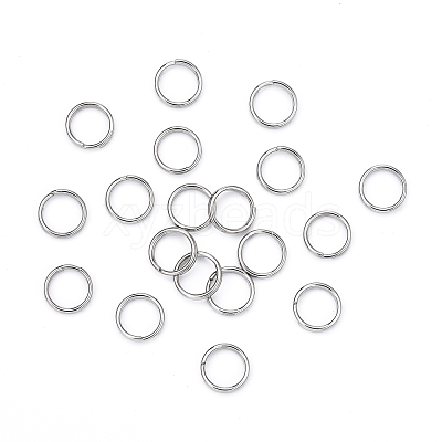 Tarnish Resistant 304 Stainless Steel Split Rings STAS-M216-09-1