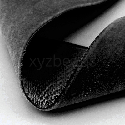 Polyester Velvet Ribbon for Gift Packing and Festival Decoration SRIB-M001-13mm-030-1