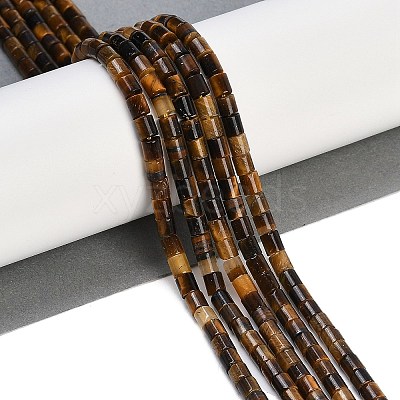 Natural Tiger Eye Beads Strands G-C084-A02-01-1