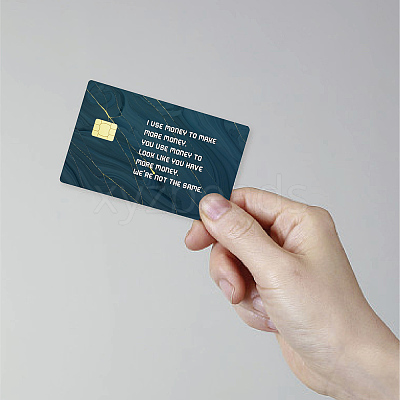 PVC Plastic Waterproof Card Stickers DIY-WH0432-062-1