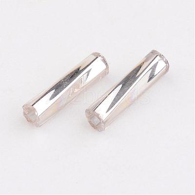 Glass Twist Bugles Seed Beads X-TTSDB6MM21-1