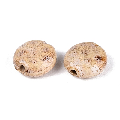 Vintage Handmade Porcelain Beads PR-N001-03C-1
