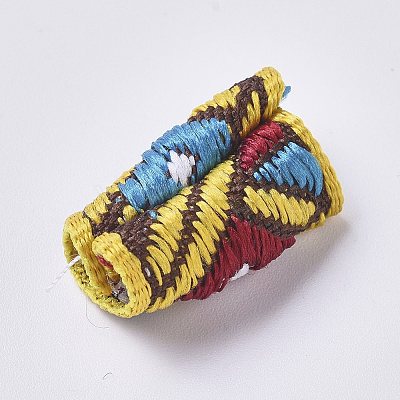 Cloth Elastic Hair Ties LS-OHAR-WH0016-08J-1