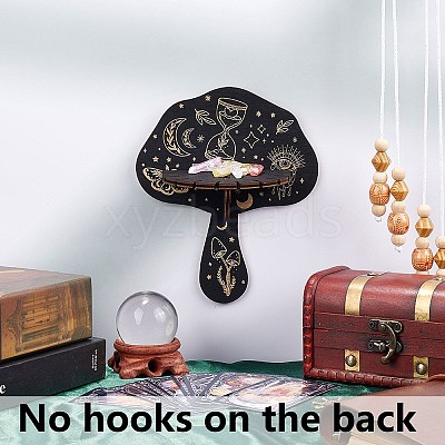 Poplar Wood Dowsing Pendulum Holders AJEW-WH0377-020-1