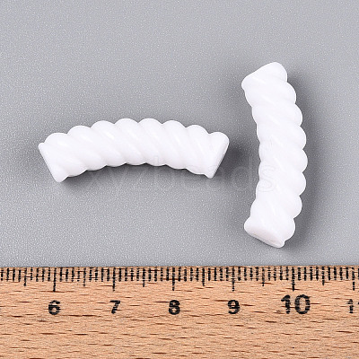 Opaque Acrylic Beads X-OACR-A016-03K-1