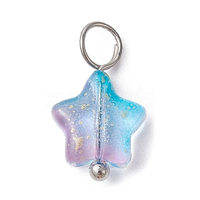 Glass Pendant PALLOY-JF02337-40A-1