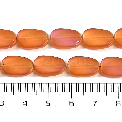 Electroplate Glass Beads Strands EGLA-C009-01B-FR04-1