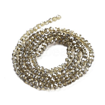 Electroplate Transparent Glass Beads Strands LS-EGLA-A035-T3mm-A16-1