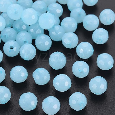 Imitation Jelly Acrylic Beads MACR-S373-97A-E08-1