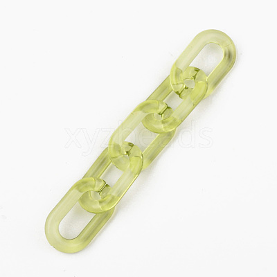 Transparent Acrylic Linking Rings OACR-T024-02-J03-1