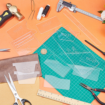 Acrylic Card Bag Templates DIY-WH0304-816-1