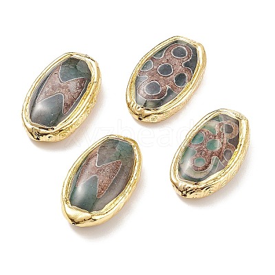 Tibetan Style dZi Beads KK-F836-07C-G-1