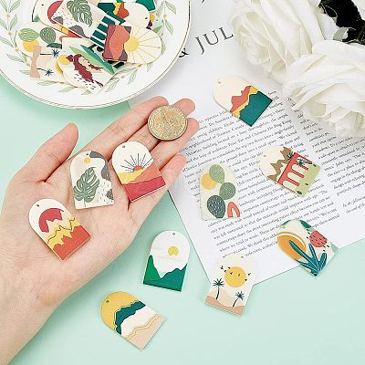 DIY Dangle Earring Making Kits DIY-NB0005-18-1
