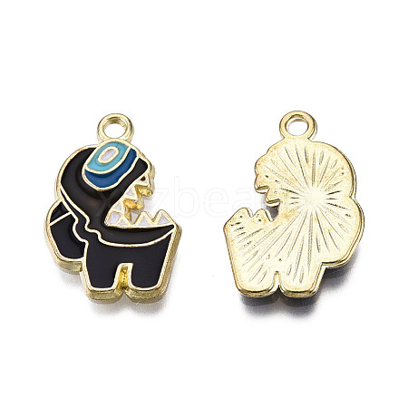 Alloy Enamel Pendants X-ENAM-N059-76-1