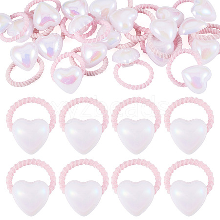 10Pcs Plastic Girls Hair Accessories OHAR-TAC0011-001A-1