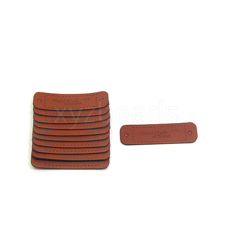 Imitation Leather Label Tags PW-WG33597-01-1