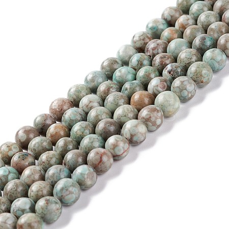Natural Maifanite/Maifan Stone Beads Strands G-P451-01B-D-1