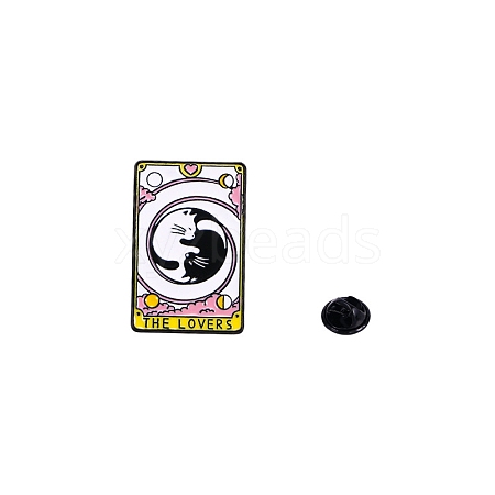 Tarot & Cute Cat Enamel Pins PW-WG88874-04-1