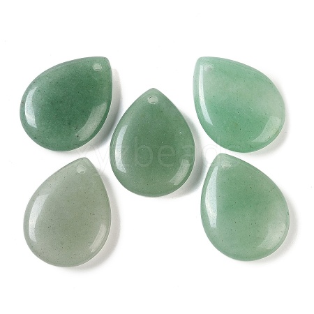 Natural Green Aventurine Pendants G-G115-02D-1