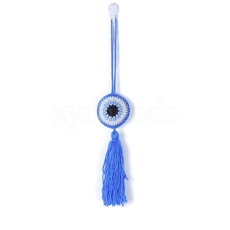 Evil Eye Cotton Braided Pendant Decorations PW-WG4B9A6-02-1