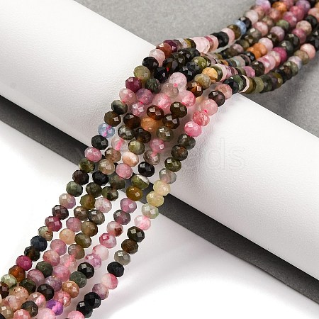 Natural Tourmaline Beads Strands G-F770-D06-03-1