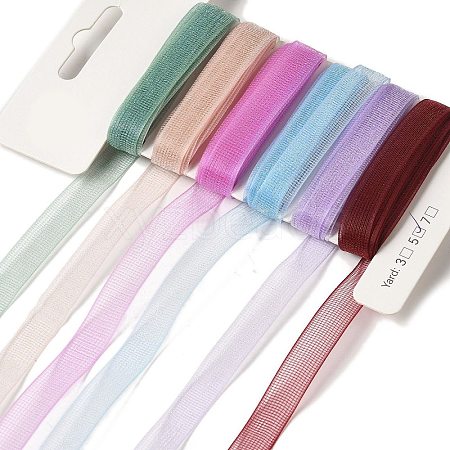 Polyester and Nylon Ribbon Sets DIY-Z029-01L-1