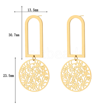 Bohemian Style Vacation Earrings with Tassel Pendant for Women ZW9345-3-1