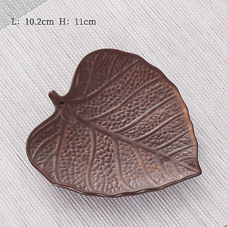 Leaf Ceramic Incense Burners Holder PW-WG5978D-02-1