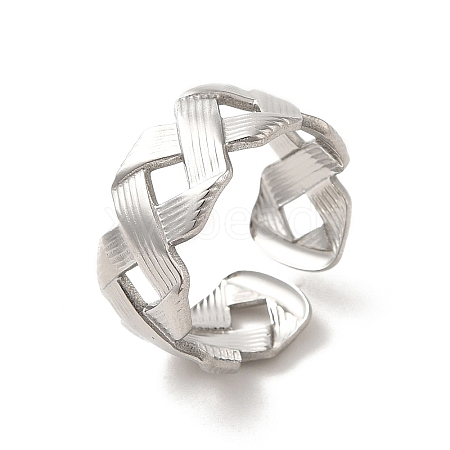 201 Stainless Steel Finger Rings RJEW-H223-01P-05-1