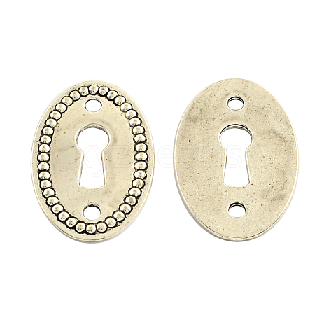 Tibetan Style Alloy Links TIBE-A35130-AS-NR-1