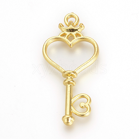 Tibetan Style Alloy Open Back Bezel Pendants TIBE-S308-22G-1