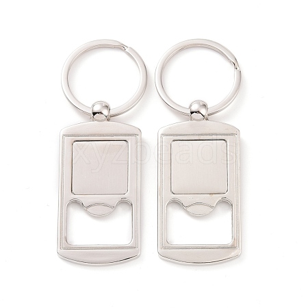 Rack Plating Zinc Alloy Keychain KEYC-C052-01P-1