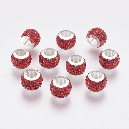 304 Stainless Steel European Beads CPDL-E045-A03-1