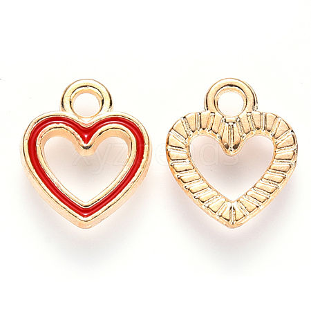 Alloy Enamel Charms ENAM-S121-040-1