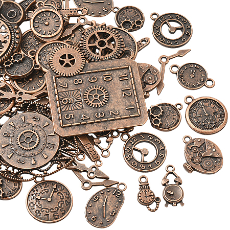 1 Bags Tibetan Style Alloy Pendants FIND-SC0018-06R-1