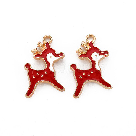 Alloy Enamel Pendants LS-ENAM-N054-012E-1