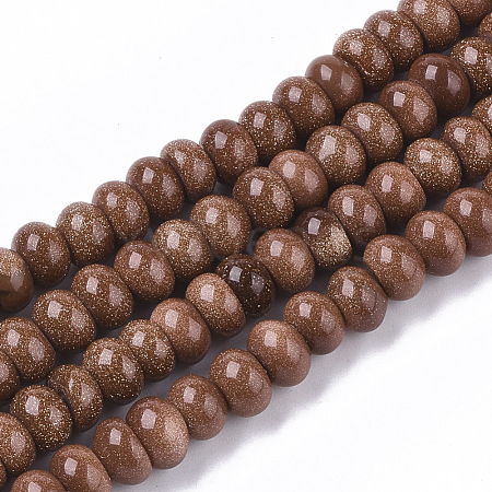 Synthetic Goldstone Beads Strands G-S364-047-1