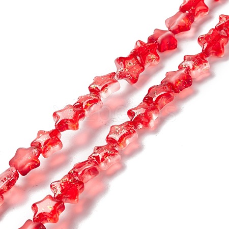 Transparent Glass Beads Strand GLAA-F112-04H-1